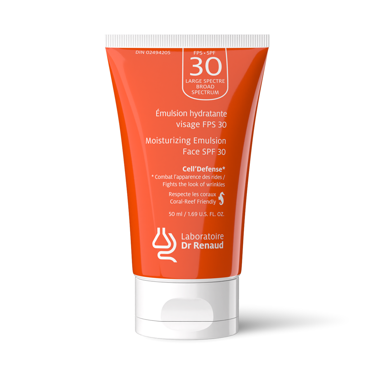 Cell'defense Émulsion Hydratante Visage à Protection Large Spectre FPS 30