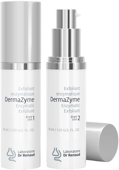 DermaZyme Exfoliant Enzymatique en Deux Étapes