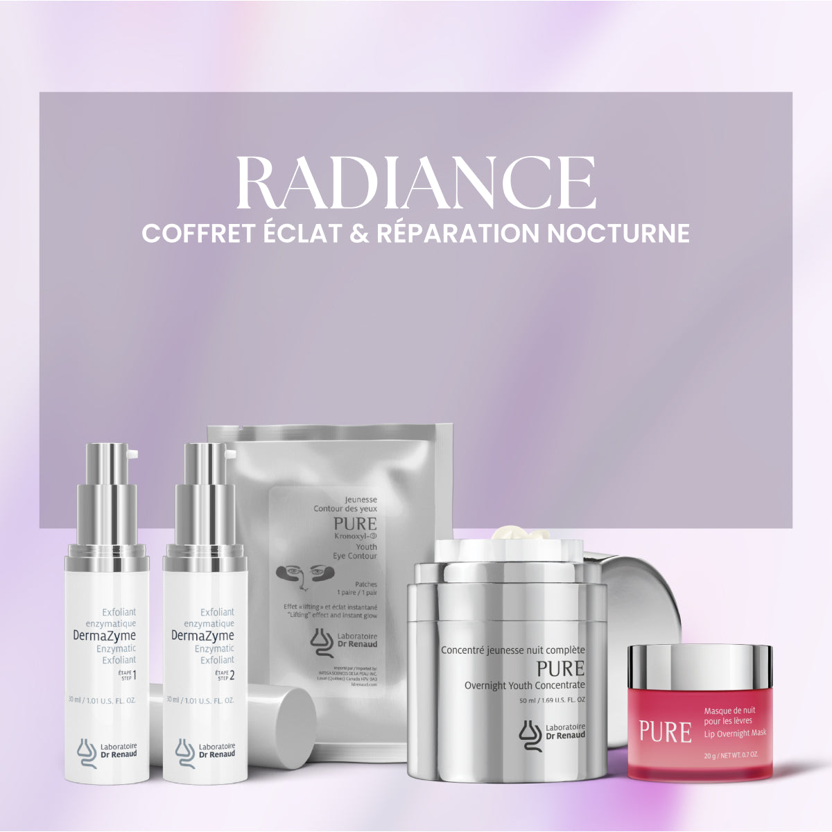 Coffret Radiance, Rituel éclat & anti-fatigue