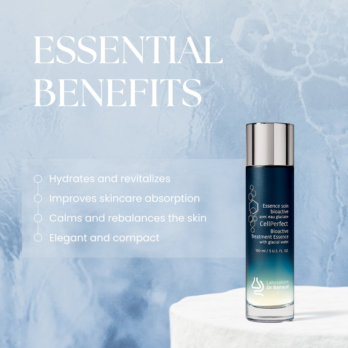 CellPerfect | Bioactive Glacier Water Essence – Laboratoire Dr Renaud