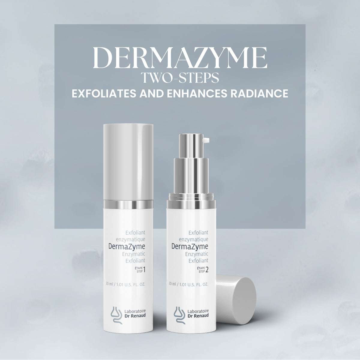 DermaZyme | 2-Step Enzyme Exfoliator – Laboratoire Dr Renaud