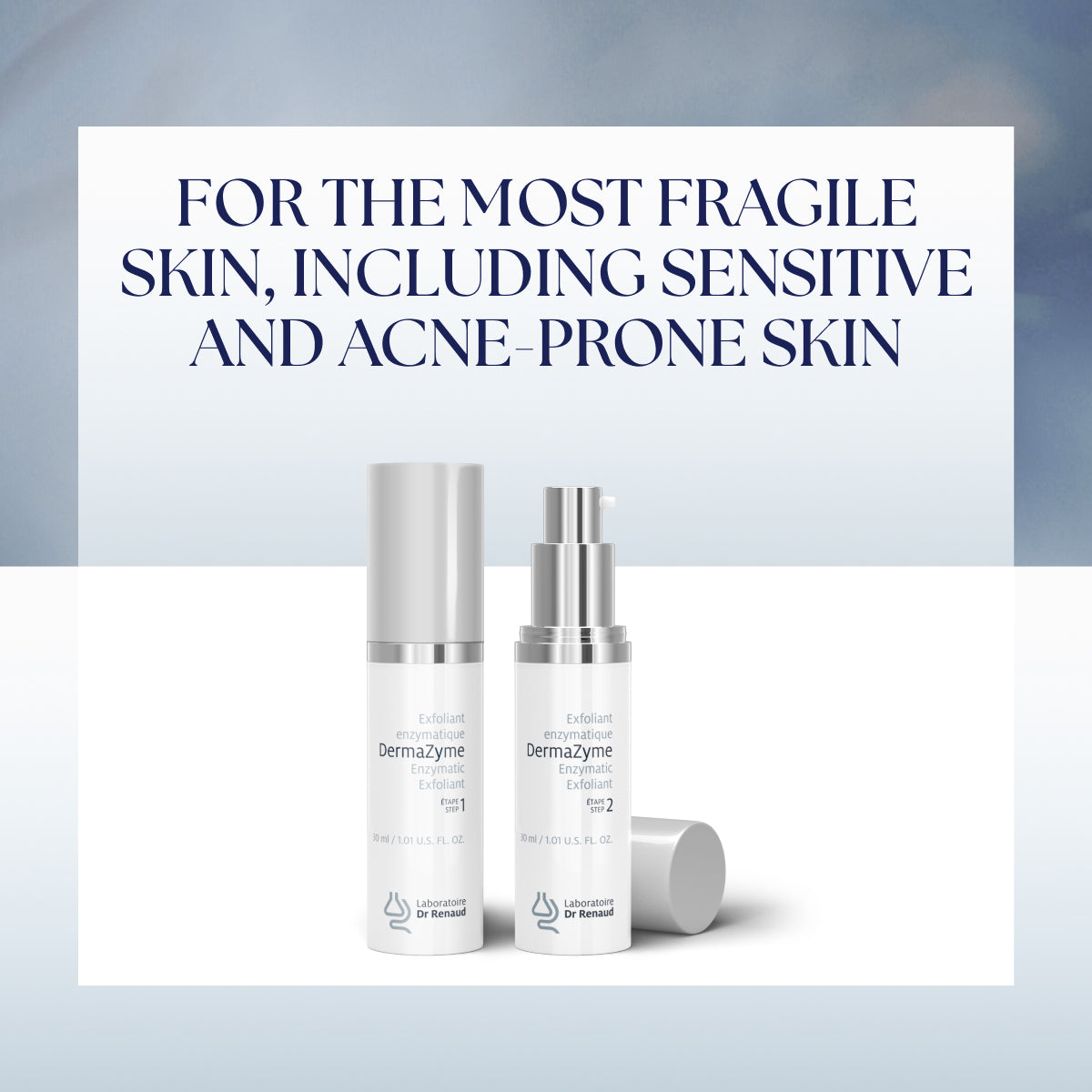 DermaZyme | 2-Step Enzyme Exfoliator – Laboratoire Dr Renaud