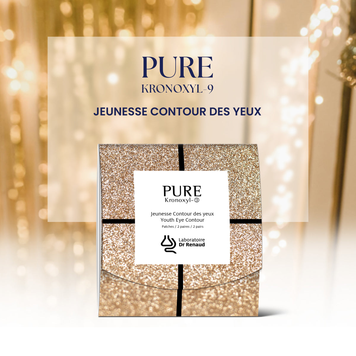 Pure <sup>Kronoxyl-9</sup> - Holiday Edition - Eye Contour Patches