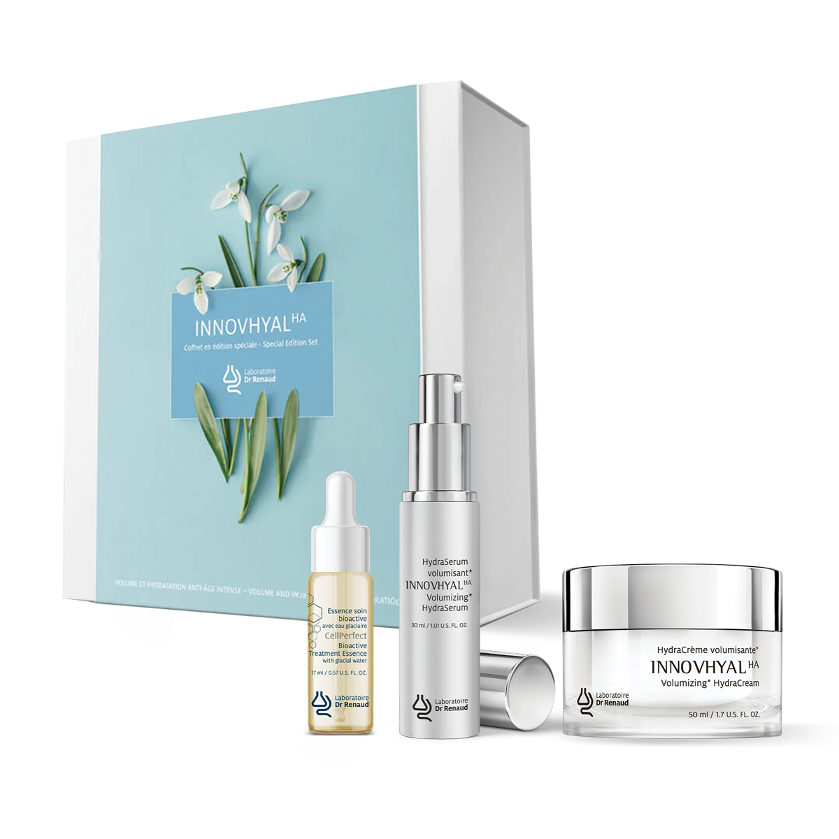 INNOVHYAL<sup>HA</sup> Coffret en Édition Spéciale, Rituel Hydratation & Volume Intense