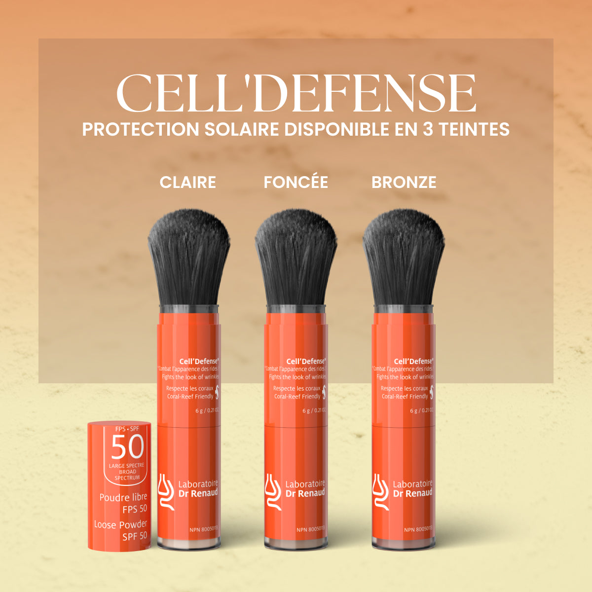 Cell'Defense Loose Powder SPF 50 Broad Spectrum
