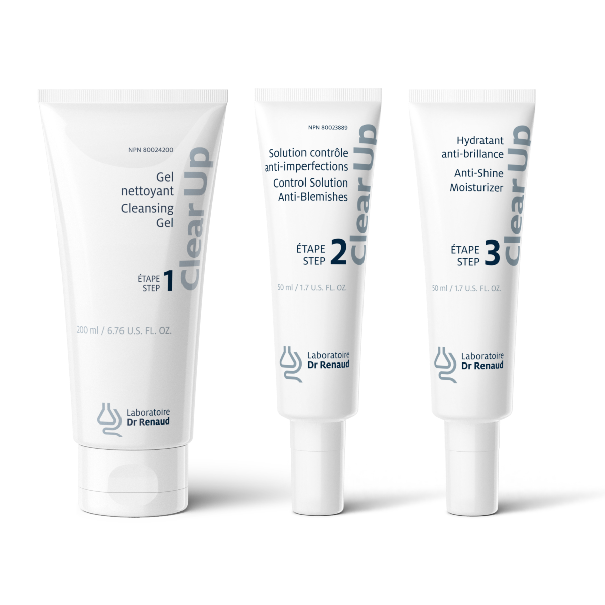 Trio Clear Up – Routine Anti-Acné 3 Étapes
